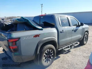 2023 Nissan Frontier PRO-4X with VIN 1N6ED1EK7PN670665, listed as a IAAI auction lot 41785130 with 21,561 mi miles. Bid and sale history available at carsss.com. Image 14.