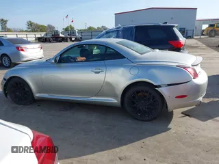 2005 Lexus SC 430 with VIN JTHFN48Y150070349, listed as a IAAI auction lot 41801480 with 295,113 mi miles and . Bid and sale history available at DreamBid. Image 14.