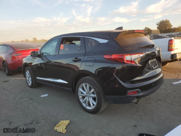 2020 Acura RDX with VIN 5J8TC2H33LL035067, listed as a Copart auction lot 88700665 with 0 mi miles and Salvage Title. Bid and sale history available at carsss.com. Image 2.