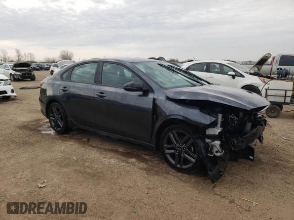 2021 Kia Forte GT-Line z VIN 3KPF34AD6ME410826, wystawiony jako Copart lot #53441175 z przebiegiem 34 797 mil mil oraz Szkoda całkowita • Salvage title. Historia ofert i sprzedaży dostępna na DreamBid. Obrazek 4.