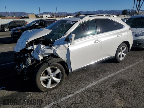 2015 Lexus RX 350 with VIN 2T2ZK1BA2FC182534, listed as a Copart auction lot 89000815 with 0 mi miles and Salvage Title. Bid and sale history available at carsss.com. Image 1.