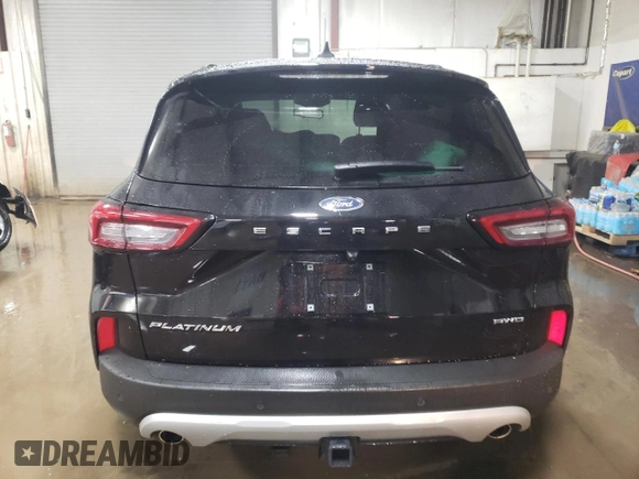 2024 Ford Escape Platinum with VIN 1FMCU9JA4RUA16930, listed as a Copart auction lot 86902194 with 8,810 mi miles and Salvage Title. Bid and sale history available at DreamBid. Image 6.