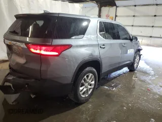 2020 Chevrolet Traverse LS with VIN 1GNERFKW9LJ292141, listed as a Copart auction lot 71017364 with 61,549 mi miles and Salvage Title. Bid and sale history available at carsss.com. Image 3.