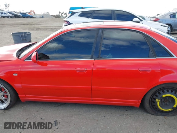 2001 Audi S4 with VIN WAURD68D71A011267, listed as a IAAI auction lot 41593465 with 201,666 mi miles. Bid and sale history available at carsss.com. Image 15.