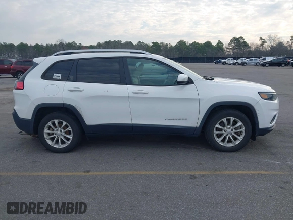 2020 Jeep Cherokee Latitude with VIN 1C4PJLCB5LD618650, listed as a IAAI auction lot 41634691 with 90,341 mi miles. Bid and sale history available at carsss.com. Image 13.