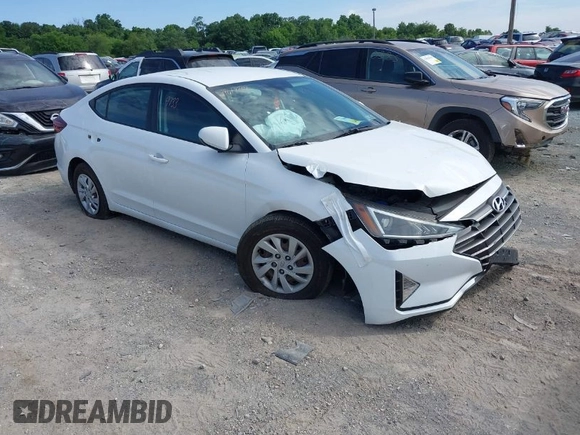 2020 Hyundai Elantra SE with VIN 5NPD74LF6LH530453, listed as a IAAI auction lot 39619733 with 56,233 mi miles. Bid and sale history available at carsss.com. Image 1.