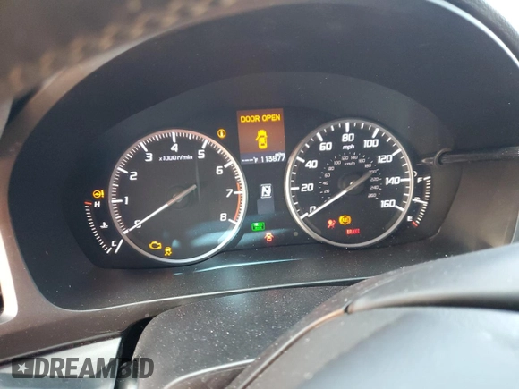 2015 Acura ILX with VIN 19VDE1F37FE000564, listed as a Copart auction lot 48120625 with 113,877 mi miles and Salvage Title. Bid and sale history available at carsss.com. Image 9.