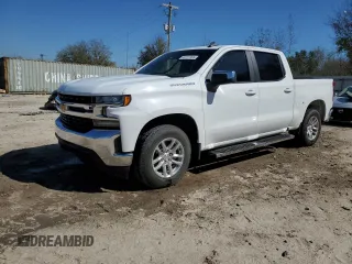 2021 Chevrolet Silverado 1500 LT with VIN 1GCPWCEDXMZ281316, listed as a Copart auction lot 49727365 with 78,369 mi miles and Salvage Title. Bid and sale history available at DreamBid. Image 1.