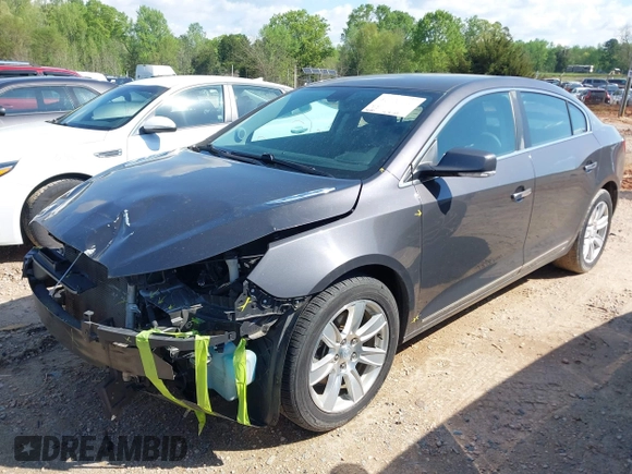 2013 Buick LaCrosse Leather with VIN 1G4GC5E37DF121418, listed as a IAAI auction lot 41973095 with 91,105 mi miles. Bid and sale history available at carsss.com. Image 2.