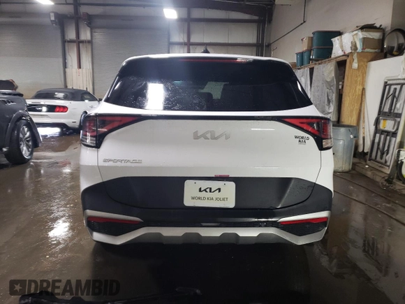 2024 Kia Sportage EX with VIN 5XYK33DF6RG202901, listed as a Copart auction lot 47247185 with 14,459 mi miles and Salvage Title. Bid and sale history available at carsss.com. Image 6.