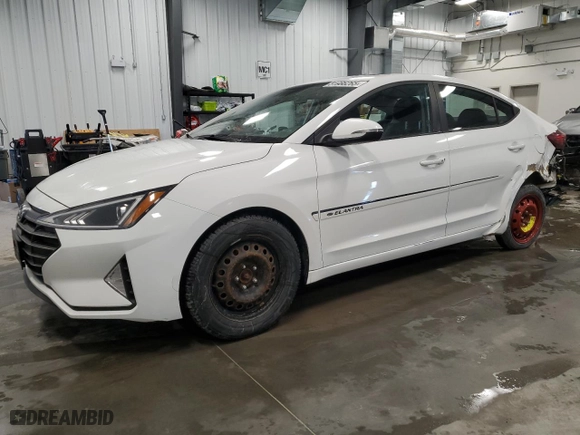 2019 Hyundai Elantra Preferred with VIN KMHD84LF0KU764147, listed as a Copart auction lot 51986265 with 118,209 mi miles and Salvage Title. Bid and sale history available at carsss.com. Image 1.