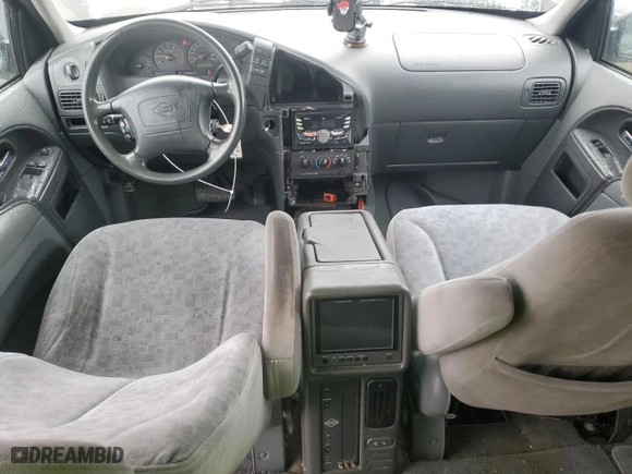 2001 Nissan Quest GXE with VIN 4N2ZN15T01D809541, listed as a Copart auction lot 43473025 with 185,939 mi miles and Clean Title. Bid and sale history available at carsss.com. Image 8.