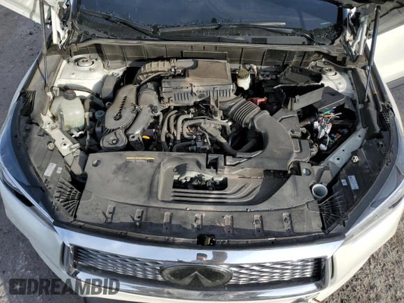 2019 Infiniti QX50 LUXE with VIN 3PCAJ5M13KF145250, listed as a Copart auction lot 87747055 with 0 mi miles and Salvage Title. Bid and sale history available at carsss.com. Image 12.