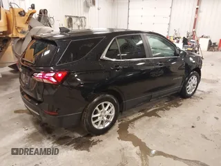 2022 Chevrolet Equinox LT with VIN 3GNAXKEV9NL106447, listed as a IAAI auction lot 41914502 with 34,715 mi miles and . Bid and sale history available at DreamBid. Image 4.