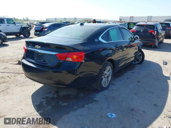 2014 Chevrolet Impala LT with VIN 2G1125S3XE9296363, listed as a IAAI auction lot 41999183 with 206,740 mi miles and . Bid and sale history available at DreamBid. Image 4.