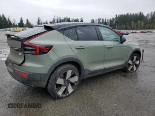 2022 Volvo C40 Recharge Pure Electric Ultimate with VIN YV4ED3GB2N2008323, listed as a Copart auction lot 43647245 with 22,308 mi miles and Salvage Title. Bid and sale history available at carsss.com. Image 3.