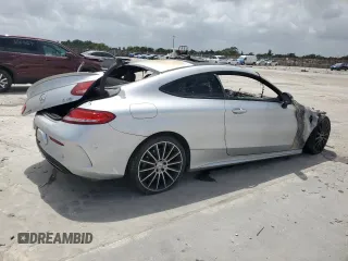 2018 Mercedes-Benz C 43 AMG with VIN WDDWJ6EB6JF660956, listed as a Copart auction lot 50993135 with Not Provided miles and Non Repairable. Bid and sale history available at DreamBid. Image 3.