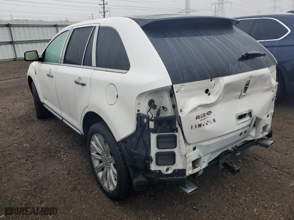 2011 Lincoln MKX with VIN 2LMDJ6JK3BBJ04887, listed as a Copart auction lot 83047794 with 134,039 mi miles and Salvage Title. Bid and sale history available at carsss.com. Image 2.