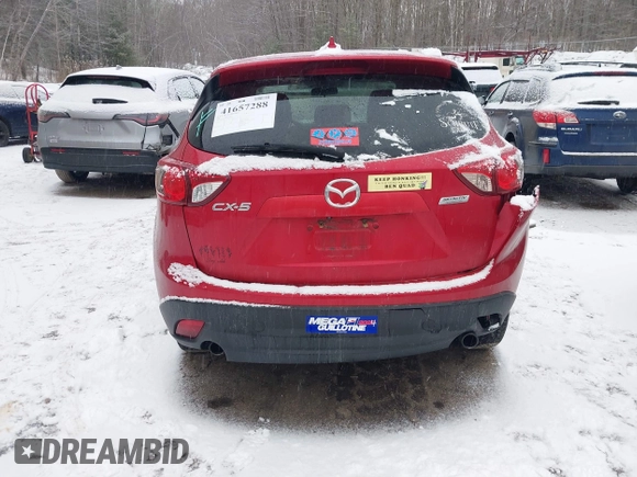 2016 Mazda CX-5 Touring with VIN JM3KE2CY3G0651194, listed as a IAAI auction lot 41657288 with 1 mi miles. Bid and sale history available at carsss.com. Image 15.
