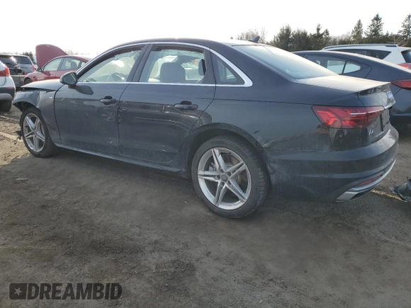 2020 Audi A4 Premium Plus with VIN WAUENAF49LN005872, listed as a Copart auction lot 48748015 with Not provided miles and Salvage title. Bid and sale history available at DreamBid. Image 2.