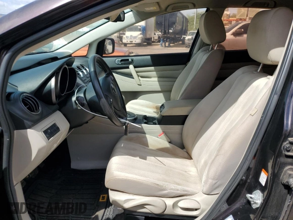 2010 Mazda CX-7 Sport with VIN JM3ER2W53A0310789, listed as a Copart auction lot 56769025 with 196,033 mi miles and Clean Title. Bid and sale history available at DreamBid. Image 7.