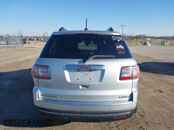 2016 GMC Acadia SLE with VIN 1GKKVPKD2GJ256670, listed as a IAAI auction lot 41764848 with 106,964 mi miles and . Bid and sale history available at DreamBid. Image 16.