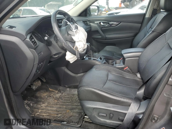 2018 Nissan Rogue S with VIN 5N1AT2MT9JC806474, listed as a Copart auction lot 52872555 with 147,093 mi miles and Salvage Title. Bid and sale history available at carsss.com. Image 7.