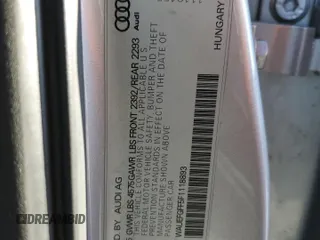 2015 Audi A3 Premium Plus z VIN WAUEFGFF5F1118893, wystawiony jako Copart lot #54333645 z przebiegiem 93 536 mil mil oraz Szkoda całkowita • Salvage title. Historia ofert i sprzedaży dostępna na DreamBid. Obrazek 12.