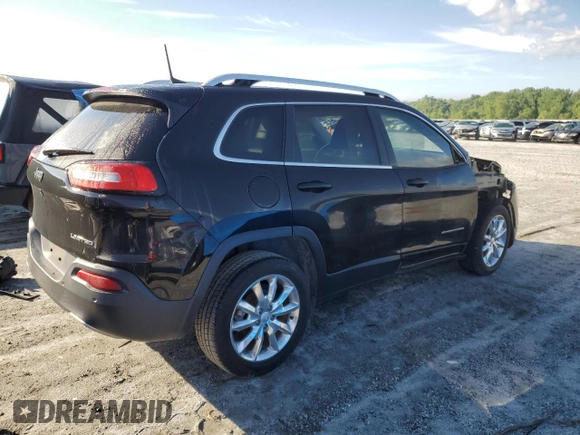 2017 Jeep Cherokee Limited с VIN 1C4PJLDB1HW640753, выставлен на аукционе Copart как лот 54662065 с пробегом 63 644 миль миль и Списание • Salvage title. История ставок и продаж доступна на DreamBid. Изображение 3.