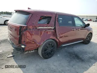 2024 Kia Carnival SX with VIN KNDNE5H32R6305576, listed as a Copart auction lot 71077374 with 22,713 mi miles and Salvage Title. Bid and sale history available at carsss.com. Image 3.