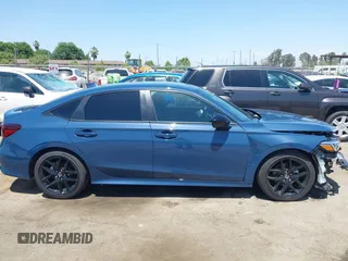 2025 Honda Civic Sport with VIN 2HGFE2F58SH582780, listed as a IAAI auction lot 42360120 with 1,562 mi miles and . Bid and sale history available at DreamBid. Image 14.