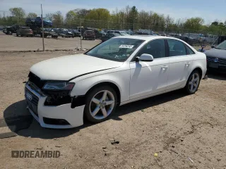 2012 Audi A4 2.0T Premium with VIN WAUBFAFL3CA115914, listed as a Copart auction lot 54256245 with 92,015 mi miles and Clean Title. Bid and sale history available at carsss.com. Image 1.