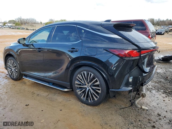2024 Lexus RX with VIN 2T2BAMBA4RC025968, listed as a Copart auction lot 43438675 with 11,802 mi miles and Non Repairable. Bid and sale history available at carsss.com. Image 2.
