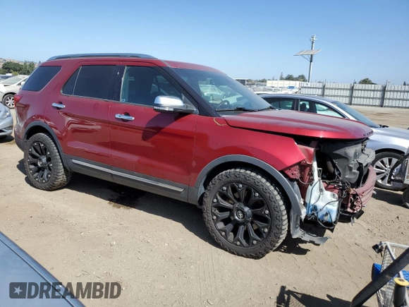 2016 Ford Explorer Platinum z VIN 1FM5K8HT0GGC87818, wystawiony jako Copart lot #60749755 z przebiegiem 86 719 mil mil oraz Szkoda całkowita • Salvage title. Historia ofert i sprzedaży dostępna na DreamBid. Obrazek 4.
