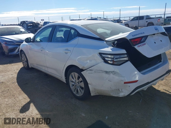 2022 Nissan Sentra S with VIN 3N1AB8BV6NY215551, listed as a IAAI auction lot 41337764 with 50,949 mi miles. Bid and sale history available at carsss.com. Image 14.