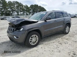 2019 Jeep Grand Cherokee Laredo E z VIN 1C4RJEAG4KC847098, wystawiony jako Copart lot #55576575 z przebiegiem 45 439 mil mil oraz Szkoda całkowita • Salvage title. Historia ofert i sprzedaży dostępna na DreamBid. Obrazek 1.