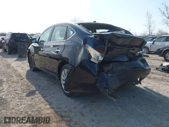 2016 Nissan Sentra SV with VIN 3N1AB7AP4GY214799, listed as a IAAI auction lot 42070791 with 106,216 mi miles and . Bid and sale history available at DreamBid. Image 3.