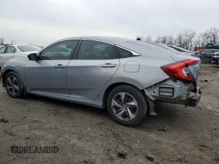 2020 Honda Civic Sedan LX with VIN 2HGFC2F62LH577025, listed as a Copart auction lot 86735254 with 30,966 mi miles and Salvage Title. Bid and sale history available at carsss.com. Image 2.