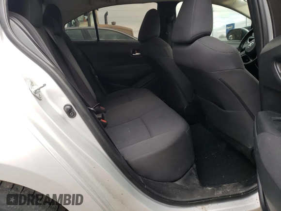 2021 Toyota Corolla L with VIN 5YFBPMBE0MP154210, listed as a Copart auction lot 48255465 with 159,307 mi miles and Salvage Title. Bid and sale history available at carsss.com. Image 10.