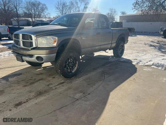 2007 Dodge Ram 2500 Laramie with VIN 1D7KS28A57J614998, listed as a Copart auction lot 88069365 with 270,566 mi miles and Clean Title. Bid and sale history available at carsss.com. Image 2.