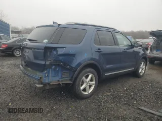 2017 Ford Explorer XLT with VIN 1FM5K8D85HGD32724, listed as a Copart auction lot 49831835 with 109,629 mi miles and Salvage Title. Bid and sale history available at DreamBid. Image 3.