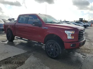 2017 Ford F-150 XL with VIN 1FTEW1EP1HFB19717, listed as a Copart auction lot 53440015 with 115,193 mi miles and Salvage title. Bid and sale history available at DreamBid. Image 4.