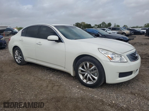 2008 Infiniti G35 Journey with VIN JNKBV61E98M227746, listed as a Copart auction lot 51307885 with 103,962 mi miles and Salvage Title. Bid and sale history available at DreamBid. Image 4.