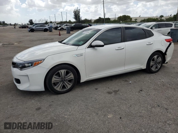 2017 Kia Optima Hybrid EX with VIN KNAGU4LE6H5010612, listed as a Copart auction lot 78814434 with 111,033 mi miles and Salvage Title. Bid and sale history available at carsss.com. Image 1.
