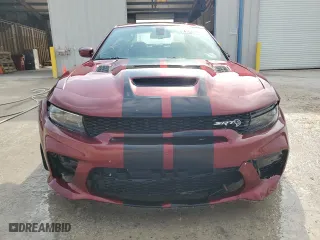 2022 Dodge Charger SRT Hellcat Widebody with VIN 2C3CDXL94NH102719, listed as a Copart auction lot 47627965 with 22,328 mi miles and Clean Title. Bid and sale history available at carsss.com. Image 5.