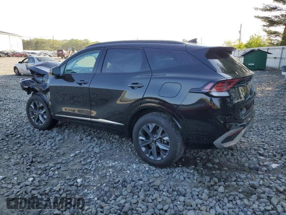 2024 Kia Sportage SX-Prestige with VIN KNDPXCDGXR7132125, listed as a Copart auction lot 55395565 with Not provided miles and Salvage title. Bid and sale history available at DreamBid. Image 2.