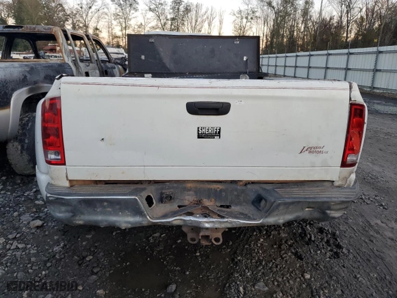 2006 Dodge Ram 3500 SLT with VIN 3D7ML48C06G178841, listed as a Copart auction lot 80044024 with NaN miles and Salvage Title. Bid and sale history available at carsss.com. Image 6.