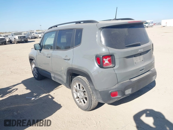 2021 Jeep Renegade Latitude with VIN ZACNJCBB3MPN26557, listed as a IAAI auction lot 41721170 with 31,893 mi miles and . Bid and sale history available at DreamBid. Image 3.