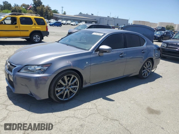2014 Lexus GS 350 z VIN JTHBE1BL1E5043830, wystawiony jako Copart lot #57462985 z przebiegiem 125 567 mil mil oraz Szkoda całkowita • Salvage title. Historia ofert i sprzedaży dostępna na DreamBid. Obrazek 1.