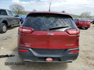 2016 Jeep Cherokee Limited z VIN 1C4PJMDS8GW121591, wystawiony jako Copart lot #54818085 z przebiegiem 108 625 mil mil oraz Czysty tytuł • Clean title. Historia ofert i sprzedaży dostępna na DreamBid. Obrazek 6.